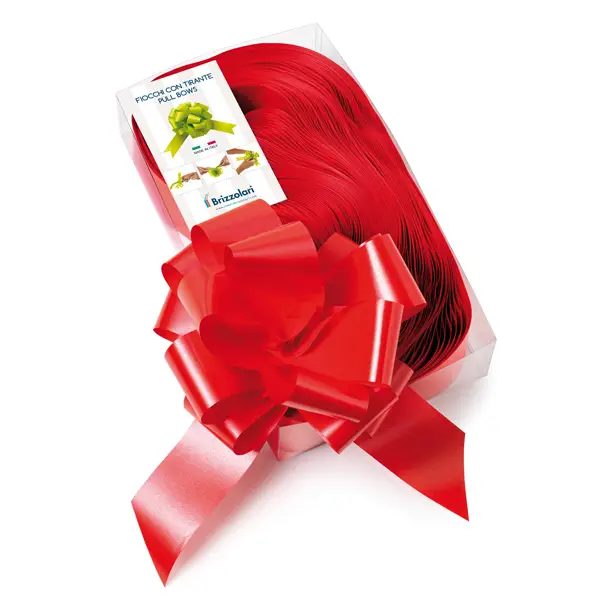 1x 30 nastri strip 6800 50mm-D20cm colore rosso 07 Brizzolari