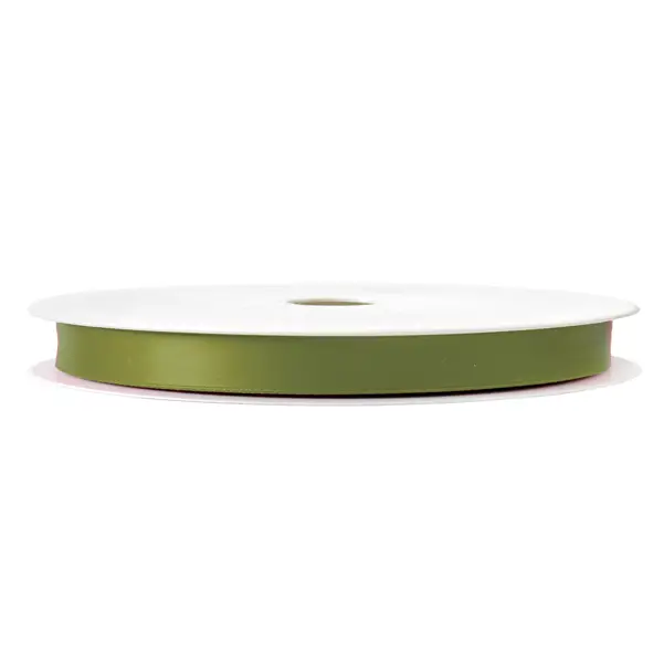 1x Nastro doppio raso 10mmx25mt colore verde salvia 64 Brizzolari