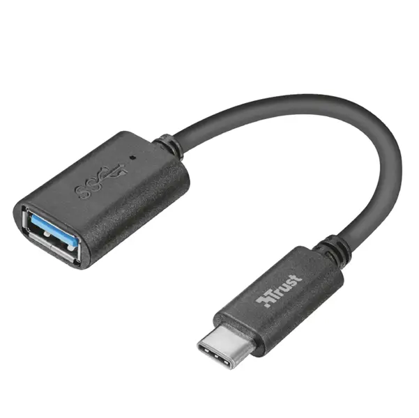 1x Convertitore da USB tipo C a USB 3.1 Gen 1 nero TRUST