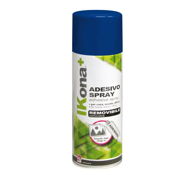 1x Adesivo spray rimovibile T113 400ml IKONA+