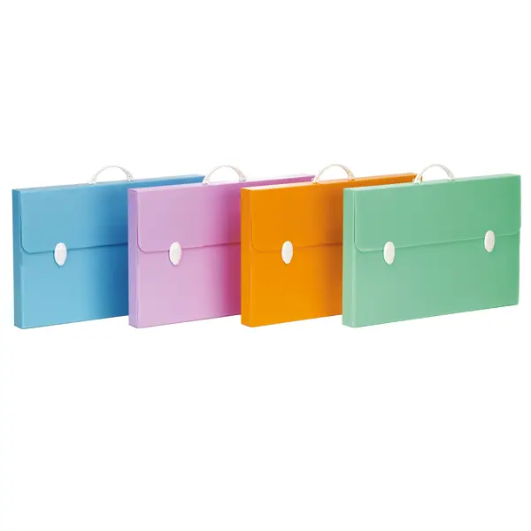 1x Valigetta polionda Every Line Pastel 36,5x56,5cm dorso 5,5cm Favorit