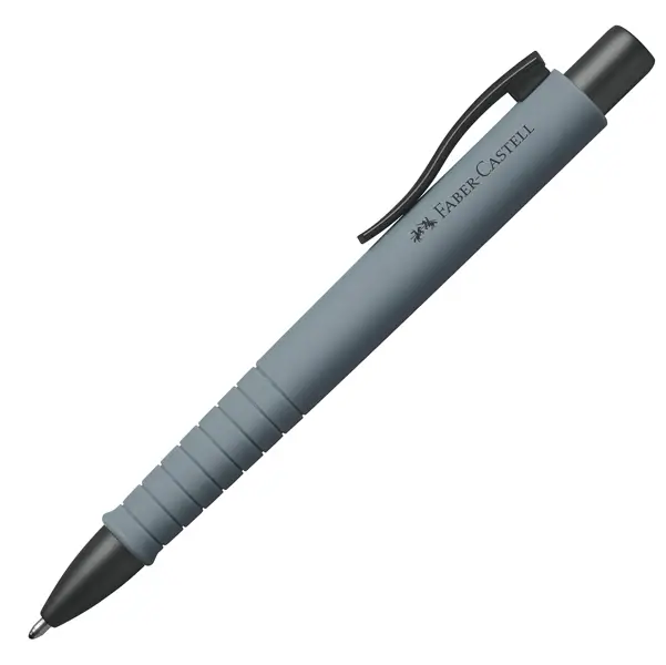 1x Penna a sfera 0,7mm Poly Ball Urban fusto stone grey Faber Castell