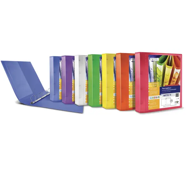 10x Raccoglitore MYTO TI 30 A4 4D 22x30cm assortito personalizzabile SEI ROTA