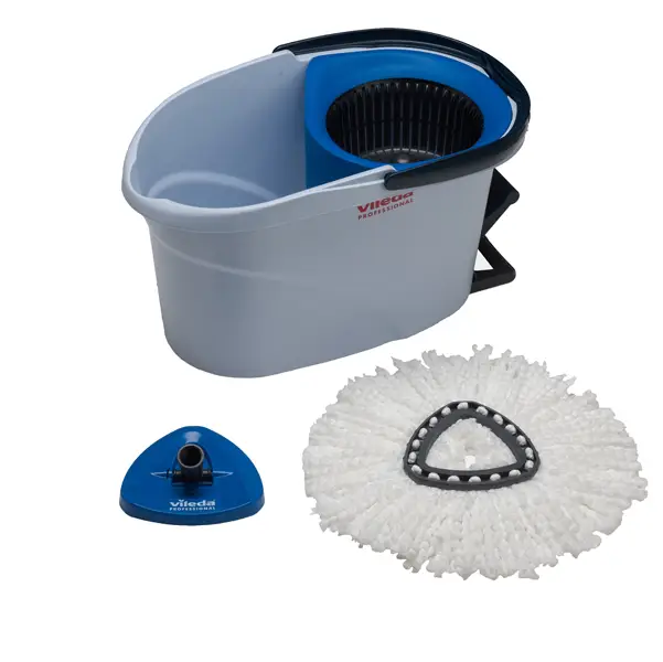 1x Kit completo sistema di pulizia UltraSpin Mini Vileda