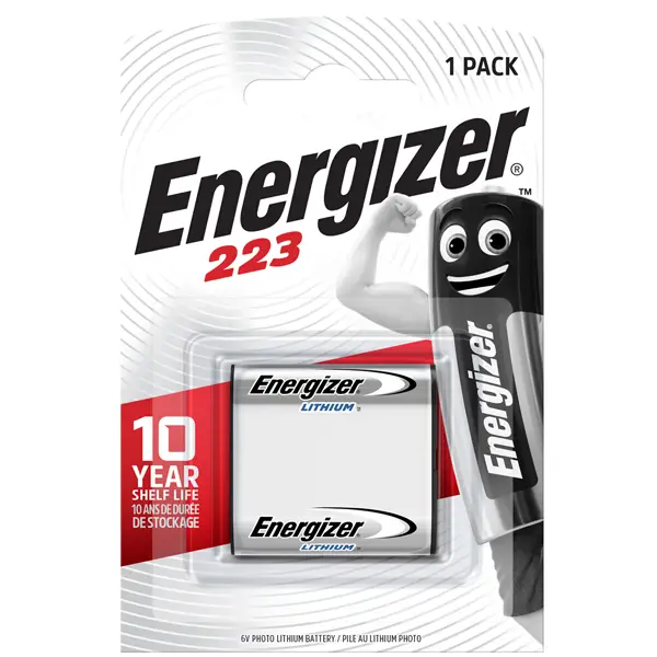 1x Blister 1 pila 223 Photo Lithium - Energizer Specialistiche