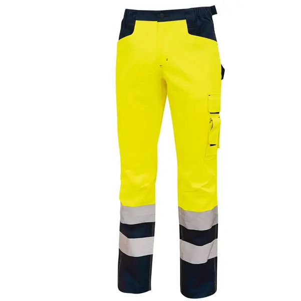 1x Pantalone invernale alta visibilitA' Beacon giallo fluo Taglia L U-Power