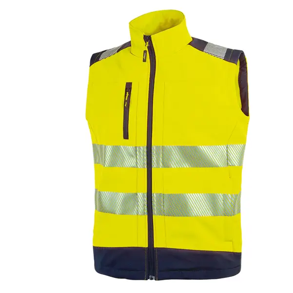 1x Gilet alta visibilitA' softshell Dany giallo fluo Taglia XL U-Power