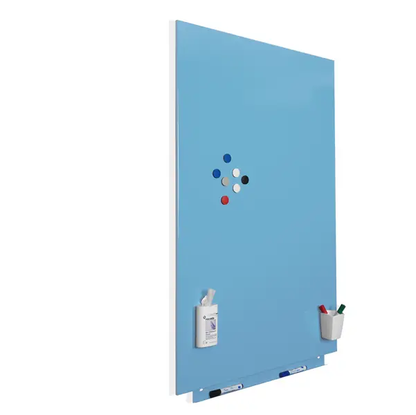 1x Lavagne magnetiche modulare 75x115cm azzurro Rocada by Cep