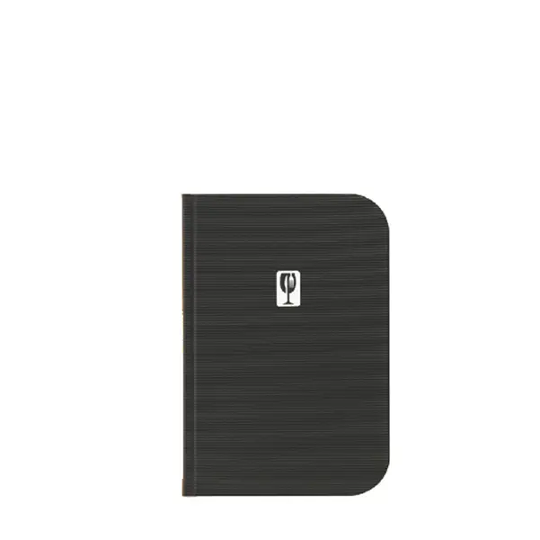 1x Porta MenU' A5-23,7x17,2cm Nero Essential