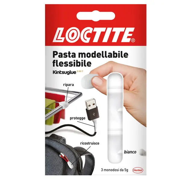 1x Colla Kintsuglue 3x5g bianco LOCTITE