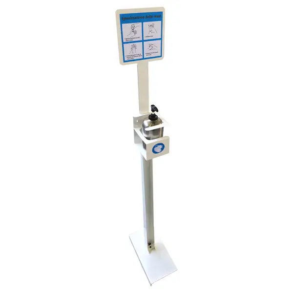 1x DISPENSER T-Small BIANCO per sapone e igienizzante Spray T-S800