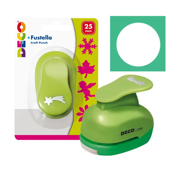 1x Fustella con motivo Cerchio dim. 25mm DECO