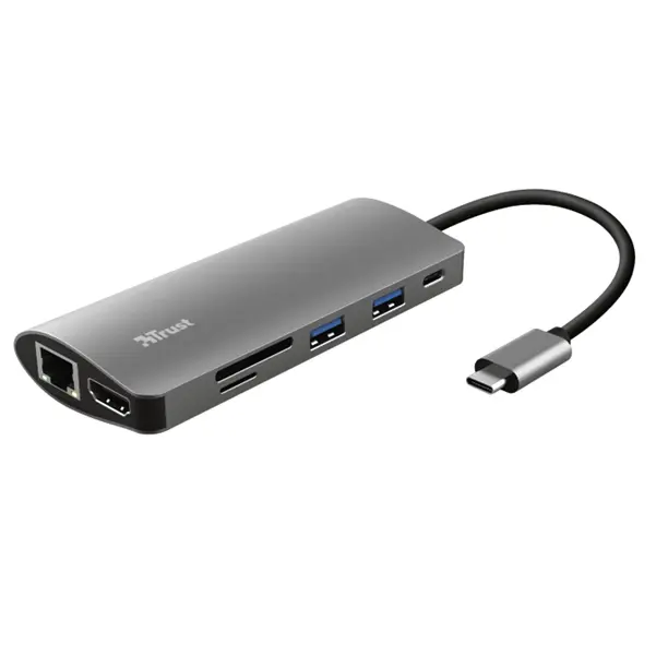1x Adattatore multiporta USB-C 7-in-1 Dalyx -Trust