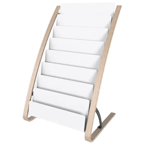 1x Portariviste da terra dim. 58x50x93cm - 8X2 tasche ALBA