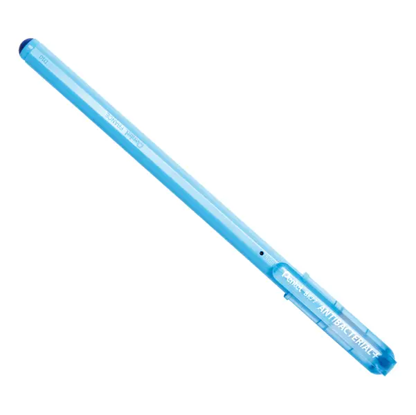 12x Penna sfera Superb antibacterial+ punta 0.7mm inchiostro blu Pentel