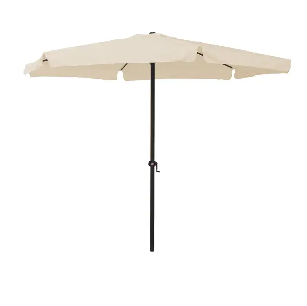 1x Ombrellone tondo D300cm ecru