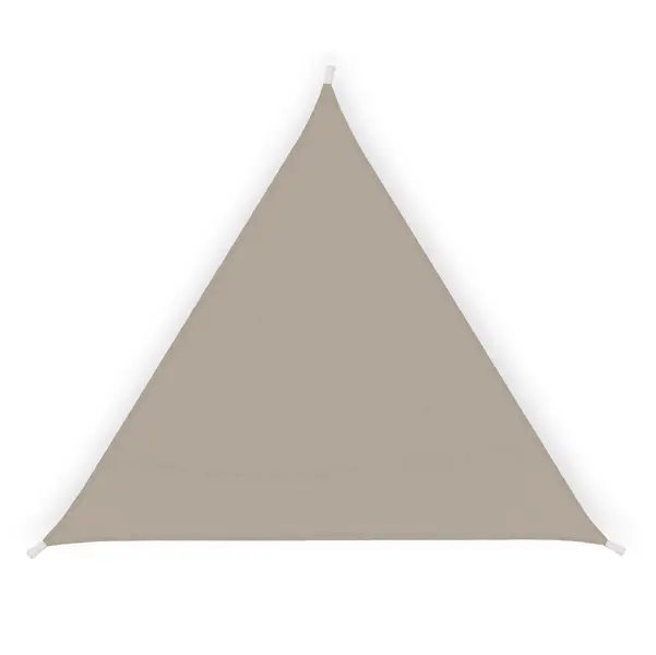 1x Tenda a vela ombreggiante triangolare 3,6m tortora