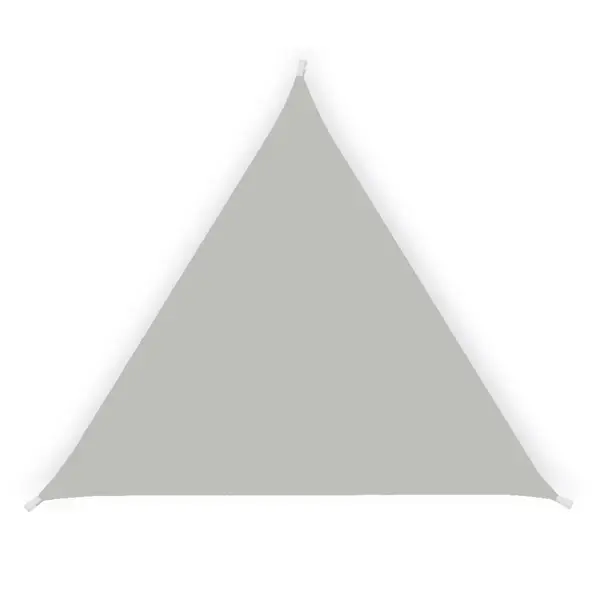 1x Tenda a vela ombreggiante triangolare 3,6m cenere