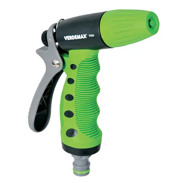 1x Pistola per irrigazione in plastica a spruzzo regolabile
