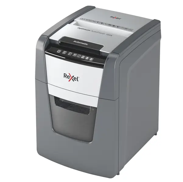 1x Distruggidocumenti a frammenti Optimum AutoFeed+ 100X Rexel
