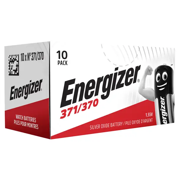 10x Pila Watch 371-370 Energizer
