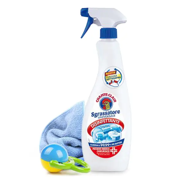 1x Chanteclair Up Side Down sgrassatore disinfettante 600ml