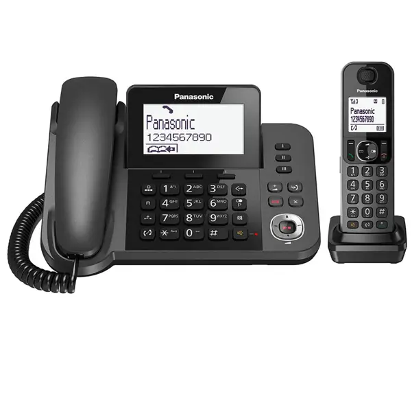 1x Telefono Centralino Panasonic KX-TGF310EXM Cordless