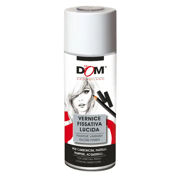 1x Vernice Fissativa Lucida 400ml DOM