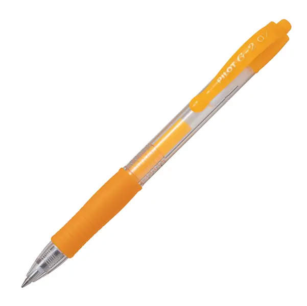 1x Roller gel scatto G-2 0,7mm neon apricot orange Pilot