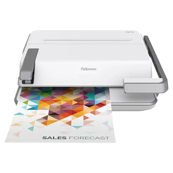 1x Rilegatrice 3in1 Lyra (rilega, pinza, fora) Fellowes