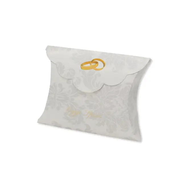 1x 25 scatoline portaconfetti 10x8x3cm Sposi Big Party