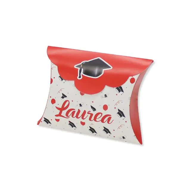 1x 25 scatoline portaconfetti 10x8x3cm Laurea Big Party