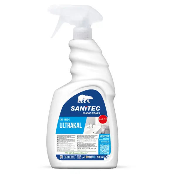 1x Disincrostante fortemente acido profumato ULTRAKAL 750ml Sanitec
