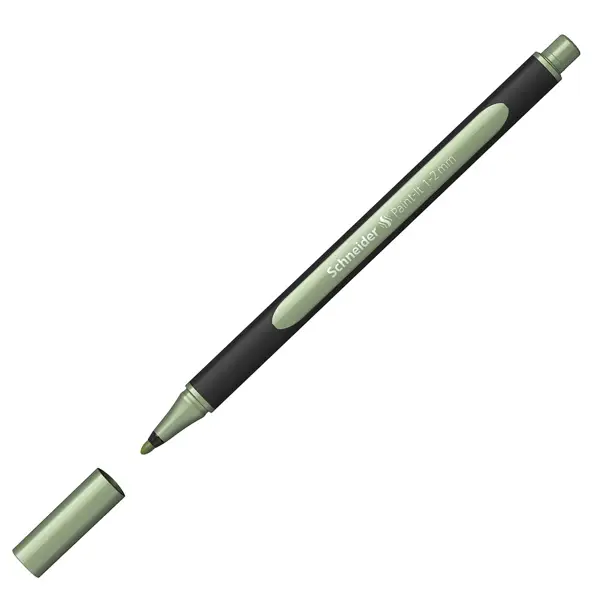 10x Pennarello Metallic Liner 020 punta 1-2mm verde Schneider