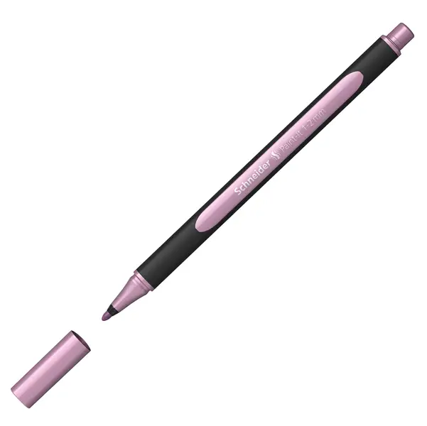 10x Pennarello Metallic Liner 020 punta 1-2mm rosa Schneider