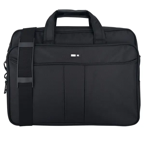 1x Cartella tessuto porta notebook 15" nero City Time
