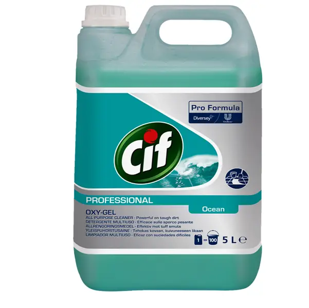 1x Cif Oxy Gel per pavimenti 5Lt
