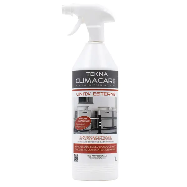 1x Detergente spray unitA' esterne 1l climacare tekna