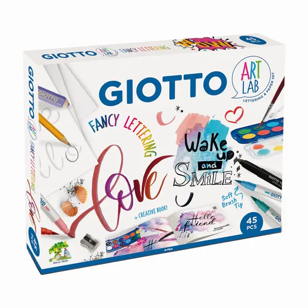 1x Laboratorio artistico Fancy Lettering Giotto