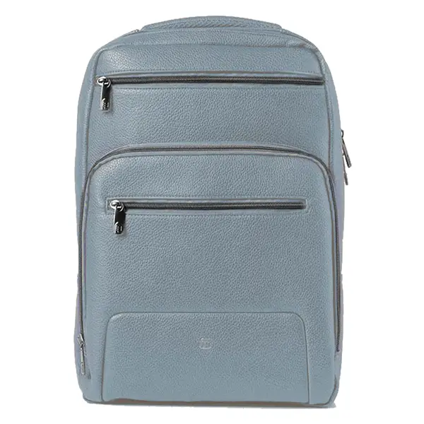 1x Zaino Gate Trended ecopelle dim. 29x42x15cm azzurro InTempo
