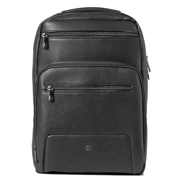 1x Zaino Gate Trended ecopelle dim. 29x42x15cm nero InTempo