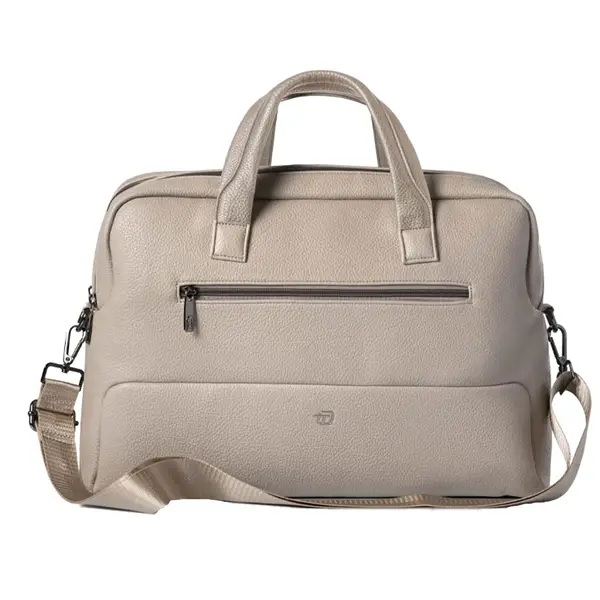 1x Borsa c/manici Gate Trended ecopelle dim. 41x30x15cm ghiaccio InTempo