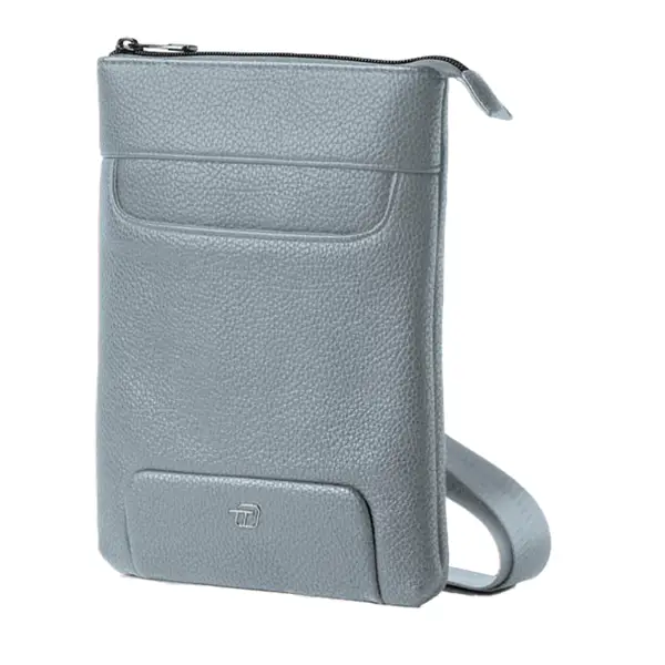 1x City bag piccola Gate Trended ecopelle dim. 20x26x2cm azzurro InTempo