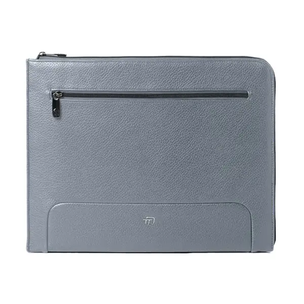 1x Office bag Gate Trended ecopelle dim. 20x26x2cm azzurro InTempo