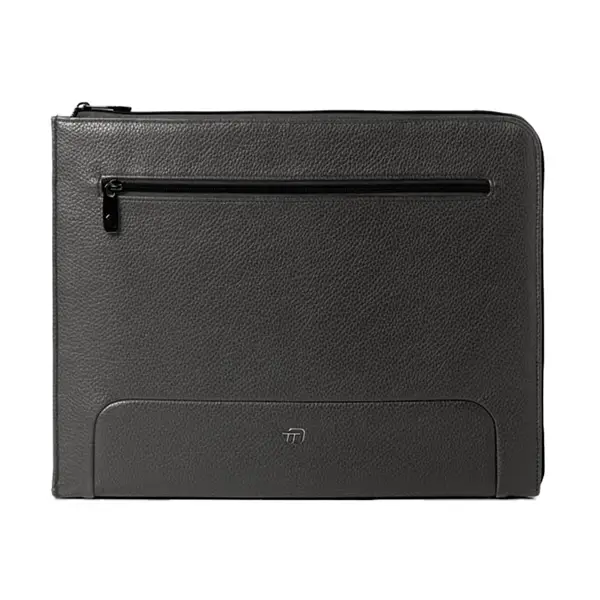 1x Office bag Gate Trended ecopelle dim. 20x26x2cm nero InTempo