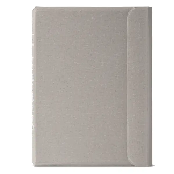1x Portablocco Meet c/alette magnetiche dim. 31x25x1,4cm grigio InTempo