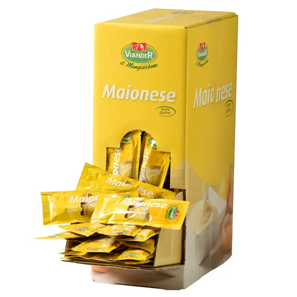 1x Confezione 250 bustine monodose da 15gr Maionese Viander