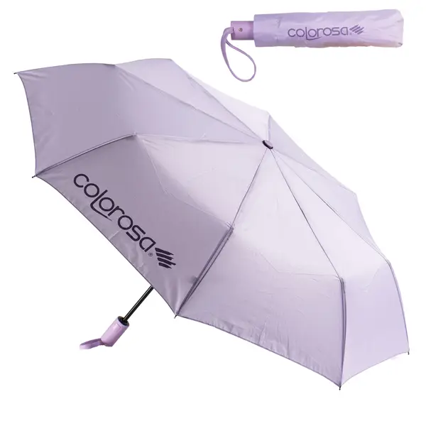 1x Mini ombrello automatico colori assortiti Colorosa Pastel RiPlast