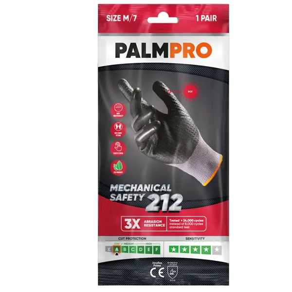 1x Coppia guanti mechanical safety palmpro 212 tg. XL Icoguanti