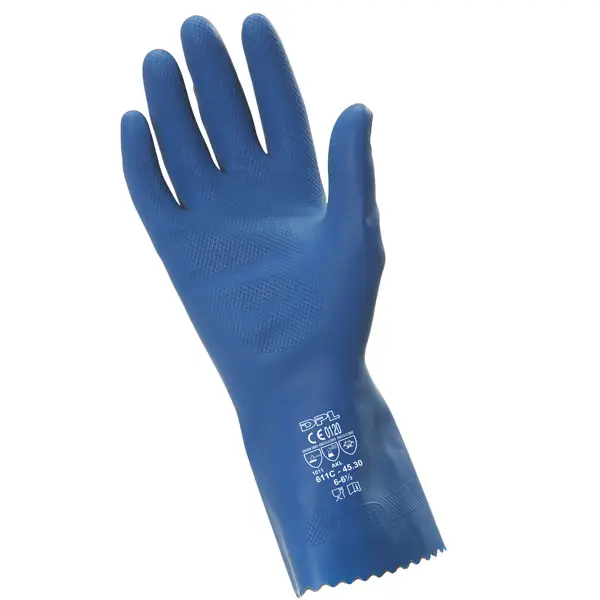 1x Coppia di guanti alimentari in lattice satinato tg.XL MPSB421 Icoguanti
